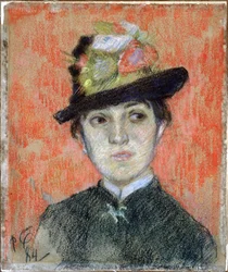 Retrato de Mademoiselle Manthey, 1884